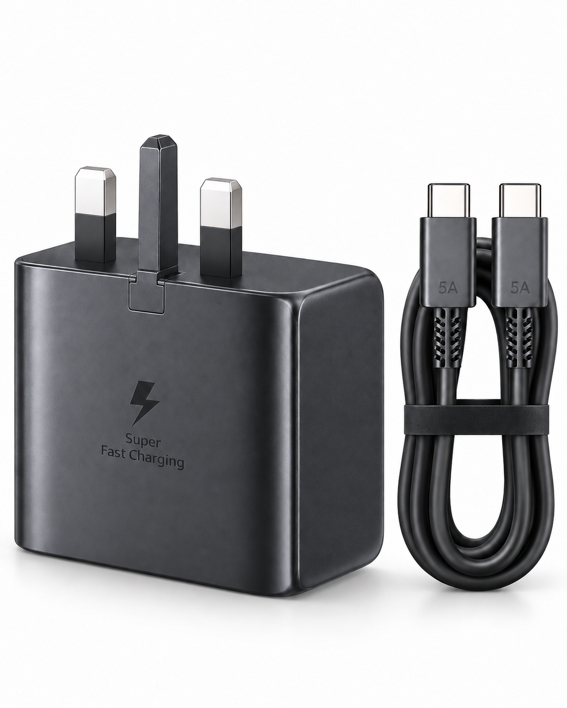 ADMOS AM-811PD 45W USB-C PD Charger – With 5A USB-C Cable
