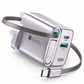 ADMOS AM-821PD 50W GaN Charger – Built-In Retractable USB-C Cable