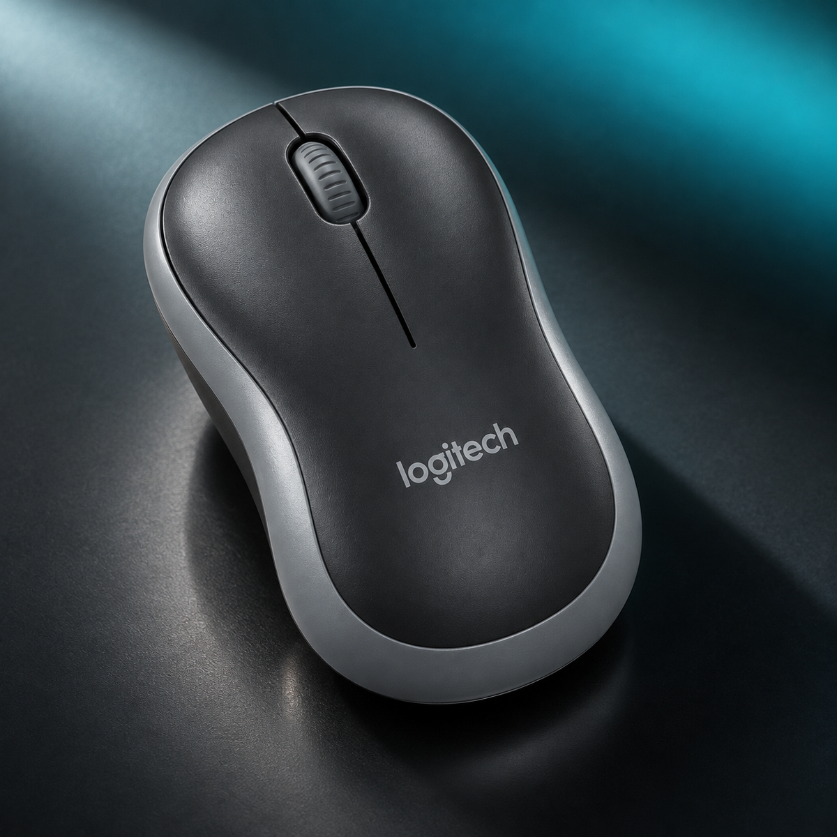 Logitech M185 Wireless Mouse – Grey